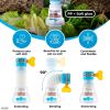 Water Filter Faucet Bathroom Sink 3Pcs Water Filter for Sink Bathroom Faucet Extender Kitchen Sink Water Filter 360¬∞ Adjustable Shower