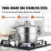 Home Kitchen 304 Stainless Steel Food Steamer Cookware with Lid